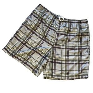 MERRILL & FORBES OUTFITTERS WATER BOARD SWIM SHORTS, SIZE L